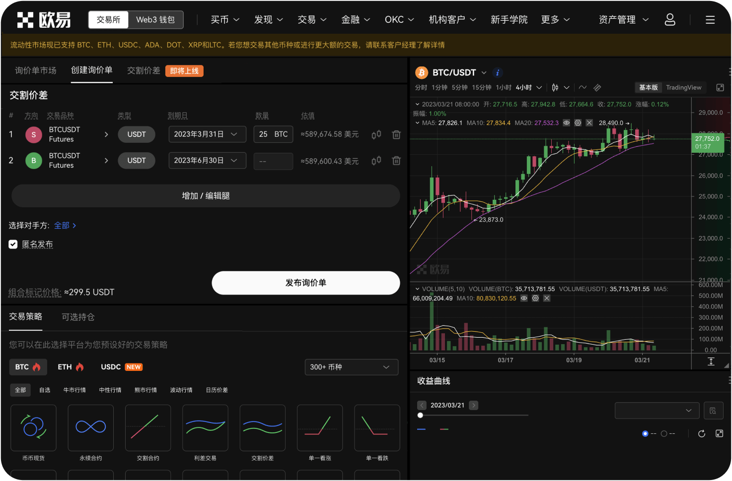 OKX的衍生品交易包括哪些类型